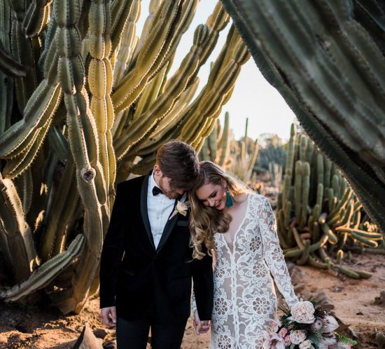 Cactus Country – engagement inspiration