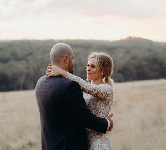 Real Wedding – Erin & Adrian, Mount Macedon VIC