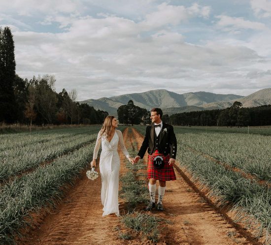 Real Wedding – Allie & Daniel, Porepunkah VIC