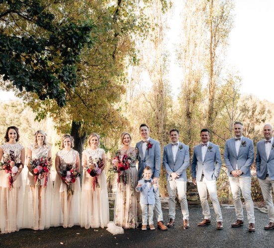 Real Wedding – Alexis & Luke, Flowerdale VIC