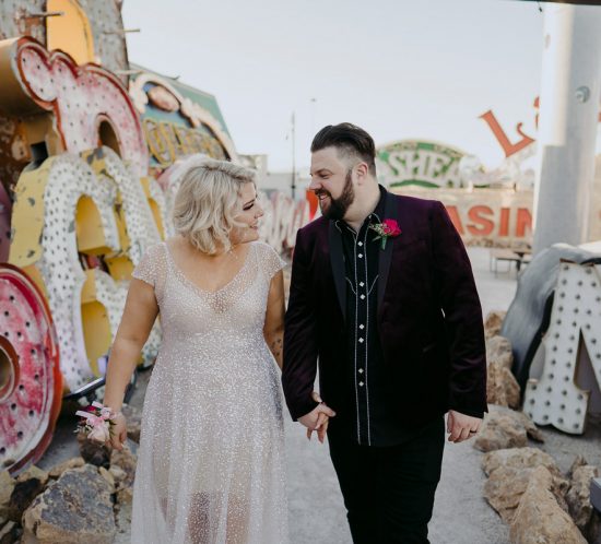 Real Wedding – Danielle & Jason, Downtown Las Vegas USA