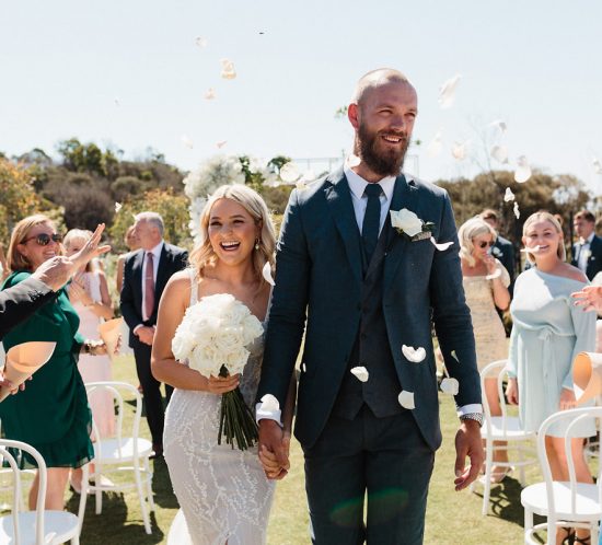 Real Wedding – Jessica & Max, Cape Schanck