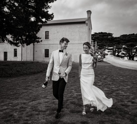 Real Wedding – Rachel & Fletcher, Portsea VIC