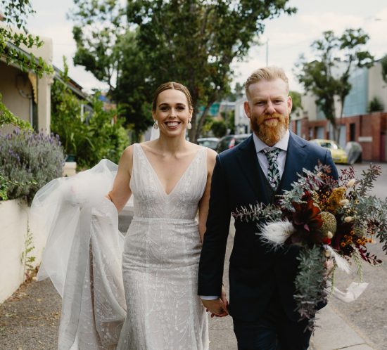 Real Wedding – Hayley & Jack, North Melbourne VIC