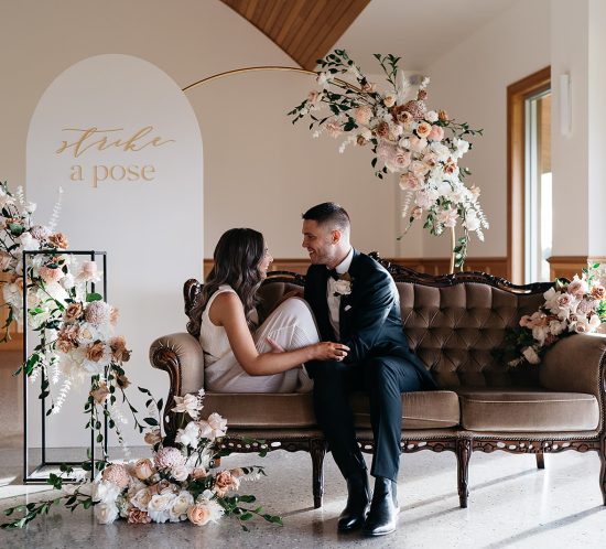 Understated, timeless elegance – a styled shoot