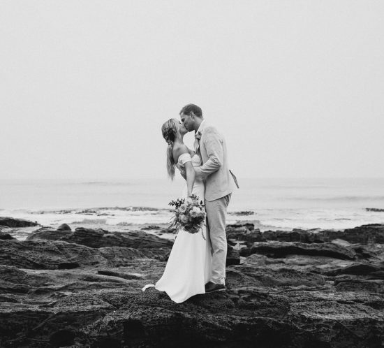 Real Wedding – Holly & Sam, Wye River VIC  