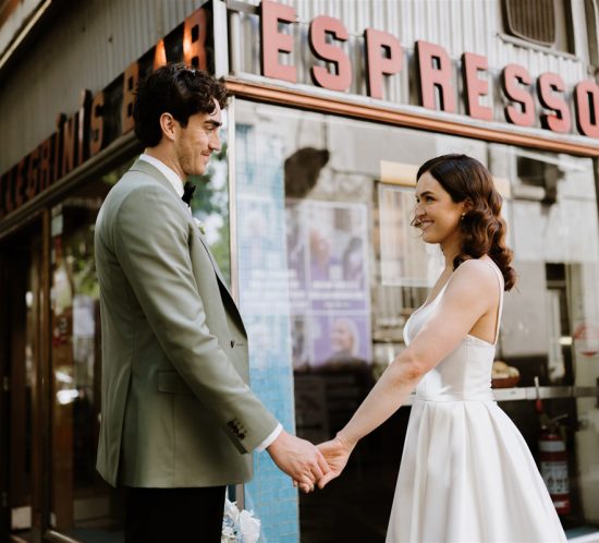 Real Wedding – Madeleine & Harrison, Carlton VIC
